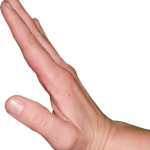 Wait Hand Gesture Resized